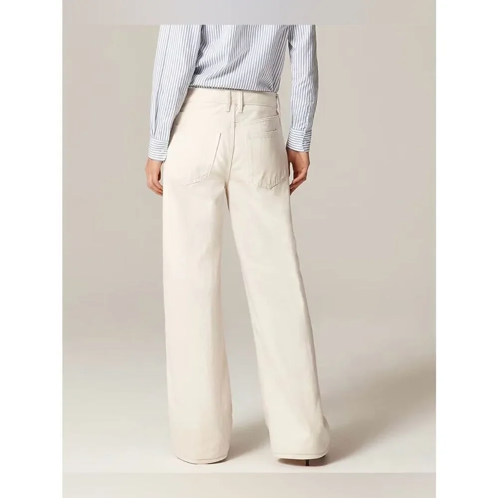 J.Crew Utility low-rise wide-leg jean NWT Size 29